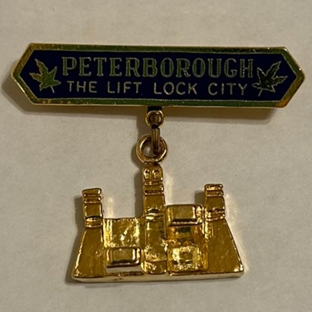 Peterborough The Lift Lock City Pin